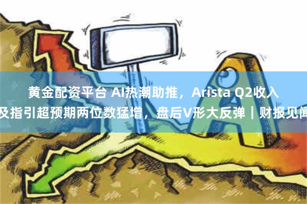 黄金配资平台 AI热潮助推，Arista Q2收入及指引超预期两位数猛增，盘后V形大反弹｜财报见闻