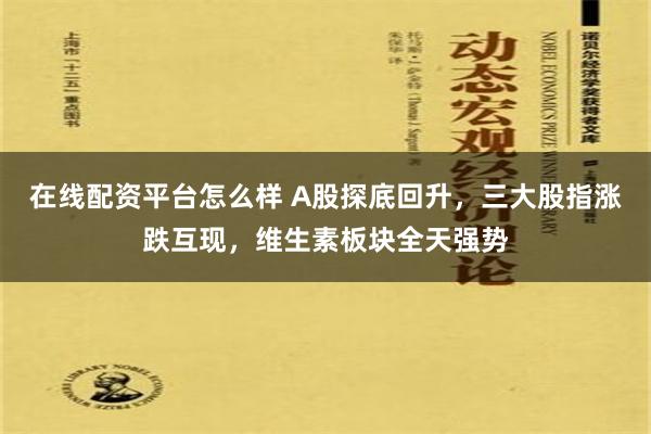 在线配资平台怎么样 A股探底回升，三大股指涨跌互现，维生素板块全天强势