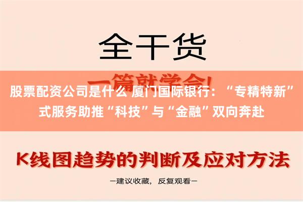 股票配资公司是什么 厦门国际银行：“专精特新”式服务助推“科技”与“金融”双向奔赴