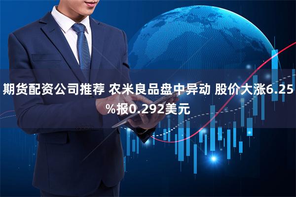 期货配资公司推荐 农米良品盘中异动 股价大涨6.25%报0.292美元