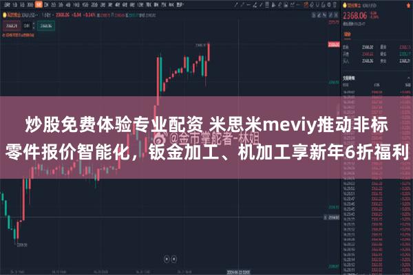 炒股免费体验专业配资 米思米meviy推动非标零件报价智能化，钣金加工、机加工享新年6折福利